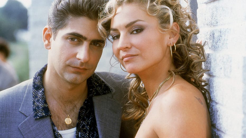 Drea de Matteo and Christopher Moltisanti