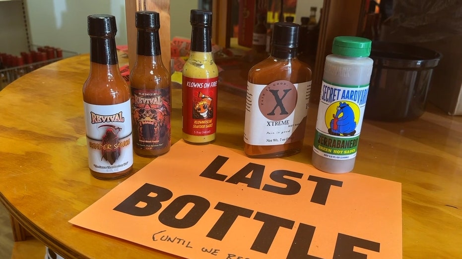 Hot sauces at iBurn