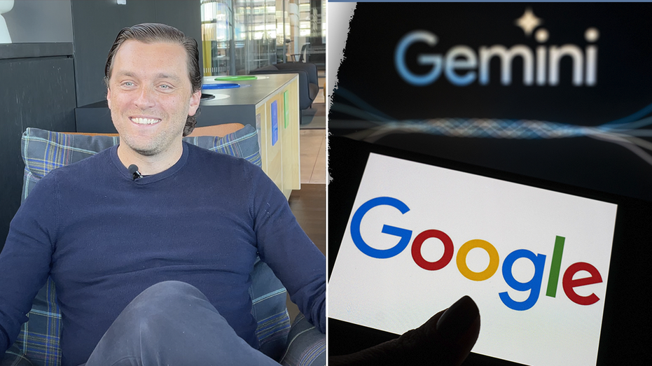 Jack Krawczyk and Google Gemini split image