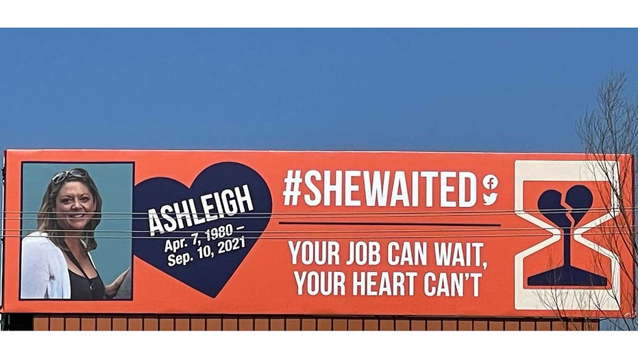 Ashleigh Anderson billboard