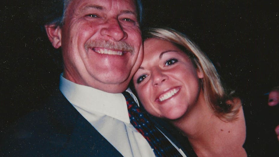Larry Anderson and his daughter