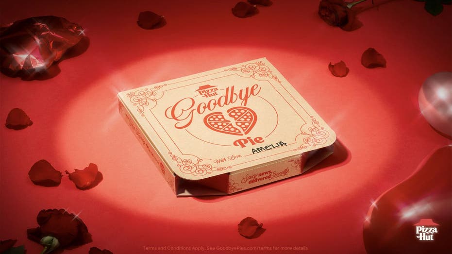 Exterior of a "Goodbye Pie" box