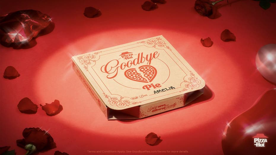 Exterior of a "Goodbye Pie" box