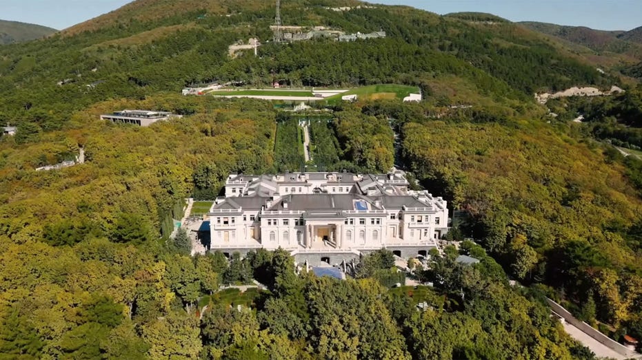 Putin allegedly owns the palace in southern Russia