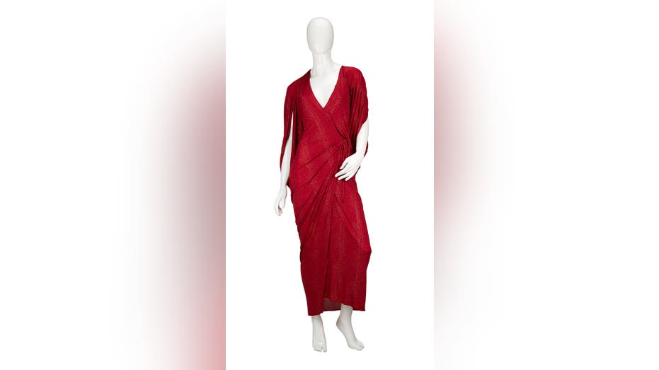 Raquel Welch's red dress worn at Oscars