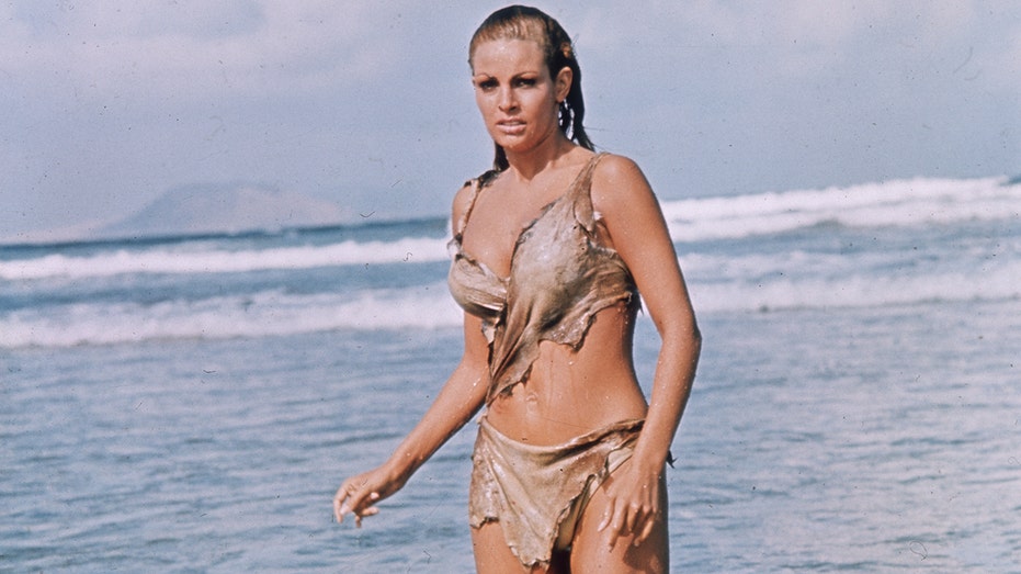 Raquel Welch films One Million Years BC