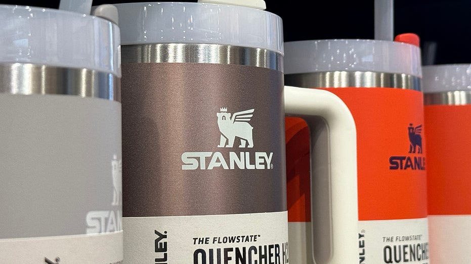 Stanley tumblers on store shelves