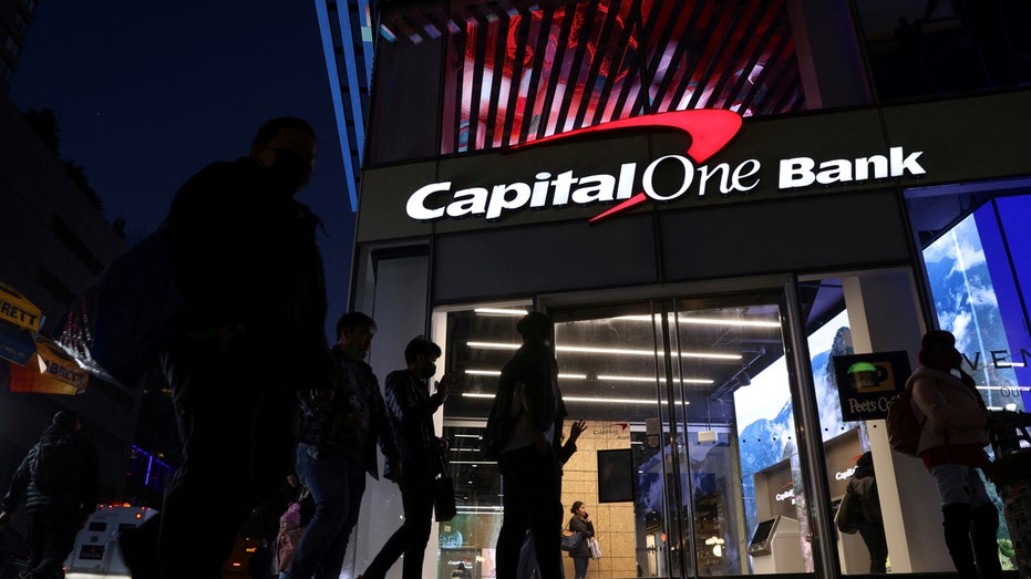 Capital One marquee