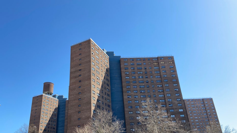 NYCHA Manhattanville Houses in West Harlem, New York City, USA