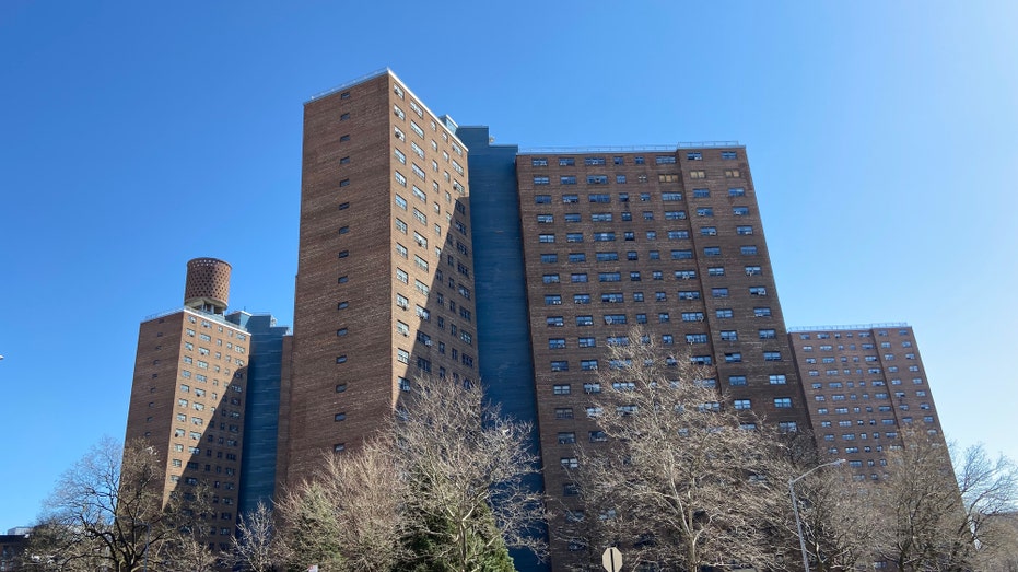 NYCHA Manhattanville Houses in West Harlem, New York City, USA