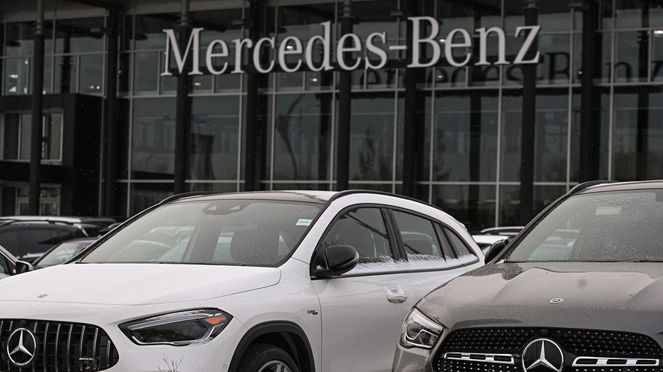A Mercedes-Benz dealership in Canada