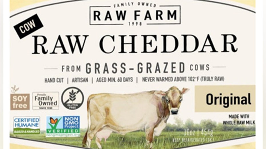 Raw Farm Raw Cheddar