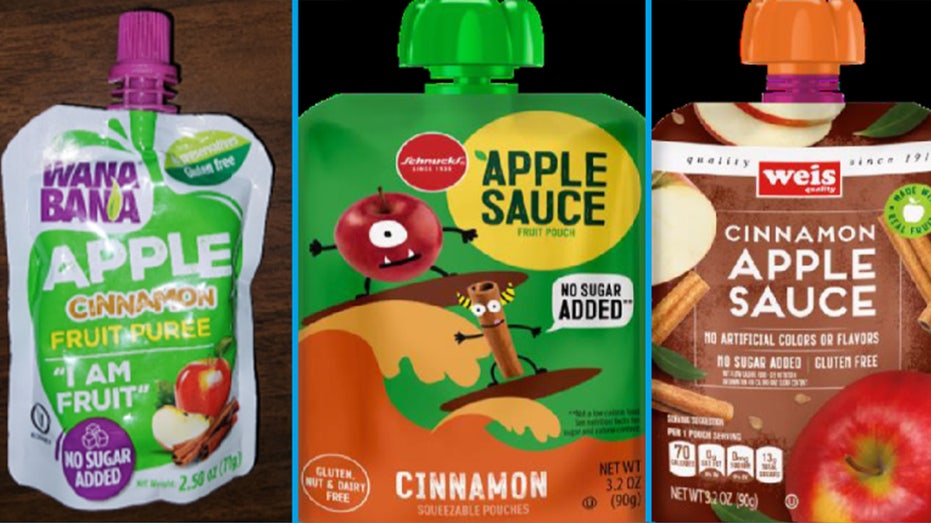 He remembered the packets of applesauce