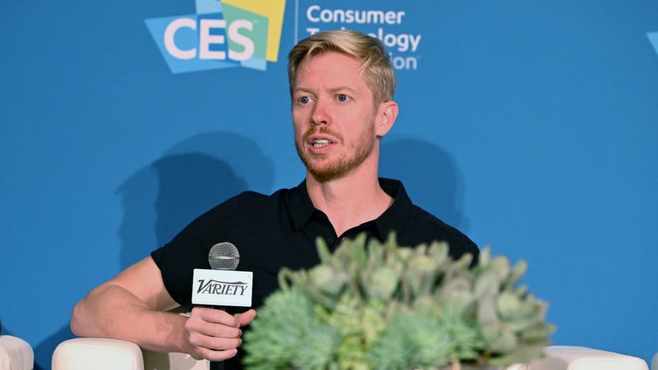 Steve Huffman spricht bei einer Show in Las Vegas