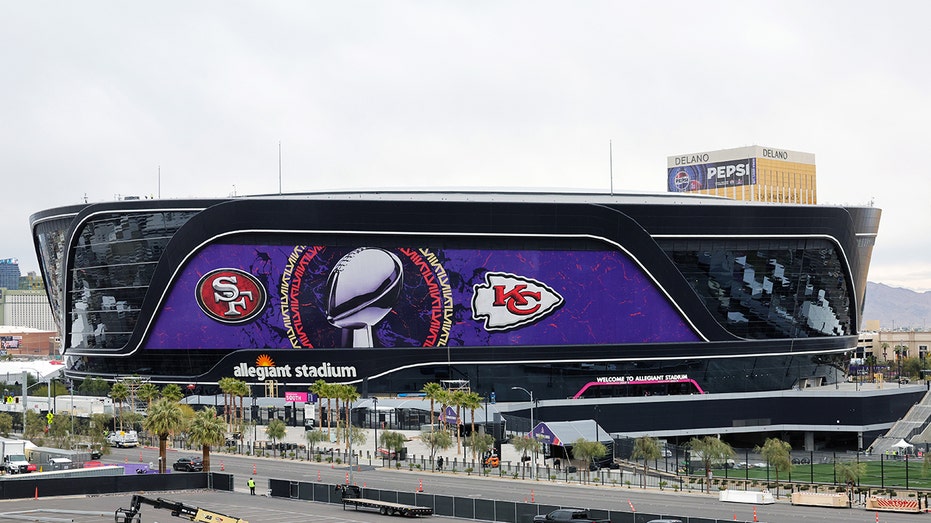 Stadium holding Super Bowl