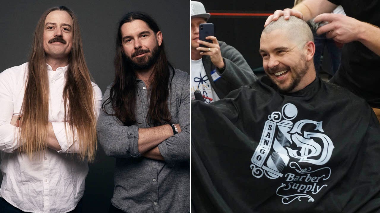 California businessmen hope to break world record for 'most hair donated in 24 hours' - Fox Business