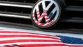 An archive picture of a US-flag that is being reflected in a Volkswagen car front in Chattanooga, US, 15 May 2009. - Fox News