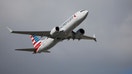 An American Airlines Boeing 737 takes off from Miami, Florida, on Dec. 29, 2020.
