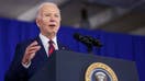 President Joe Biden speaks at the Pieper-Hillside Boys &amp; Girls Club in Milwaukee, Wisconsin on March 13, 2024.