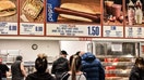 Prepared food for sale at a Costco store in Teterboro, New Jersey, US, on Wednesday, Feb. 28, 2024.