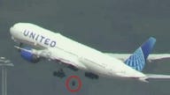 United Airlines flight bound for Japan loses tire after takeoff in San Francisco, damages several cars