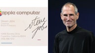 Apple business card signed by Steve Jobs from 1983 sells for over $180K, may have set new world record