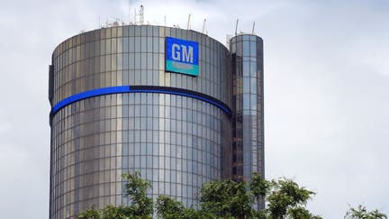 The General Motors world headquarters office is seen at Detroit's Renaissance Center. (Photo by Paul Hennessy/SOPA Images/LightRocket via Getty Images