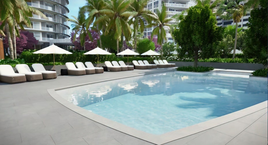 Rivage pool digital rendering