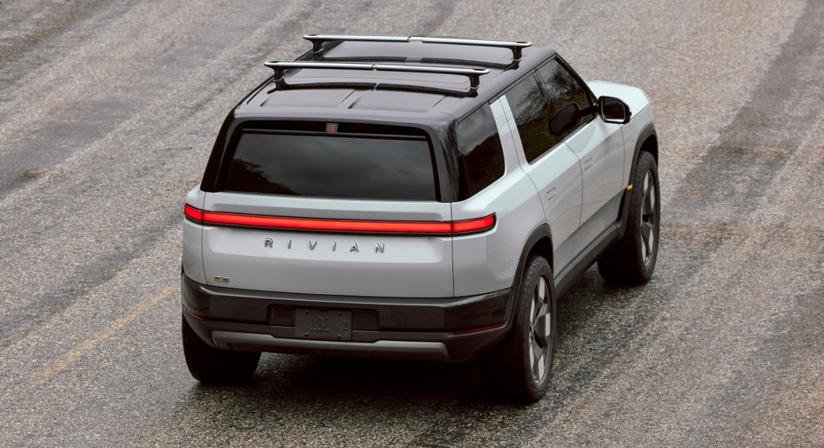 The exterior of Rivian's R2 electric SUV.