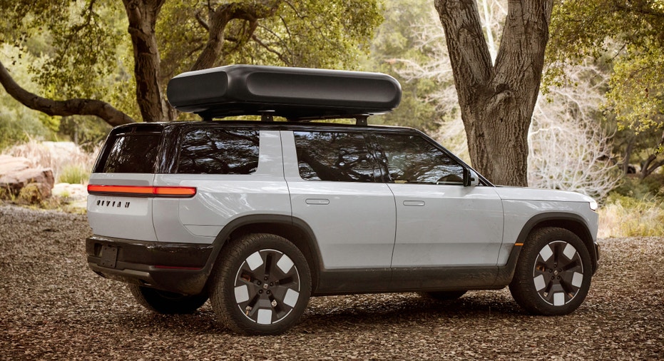 The exterior of Rivian's R2 electric SUV.