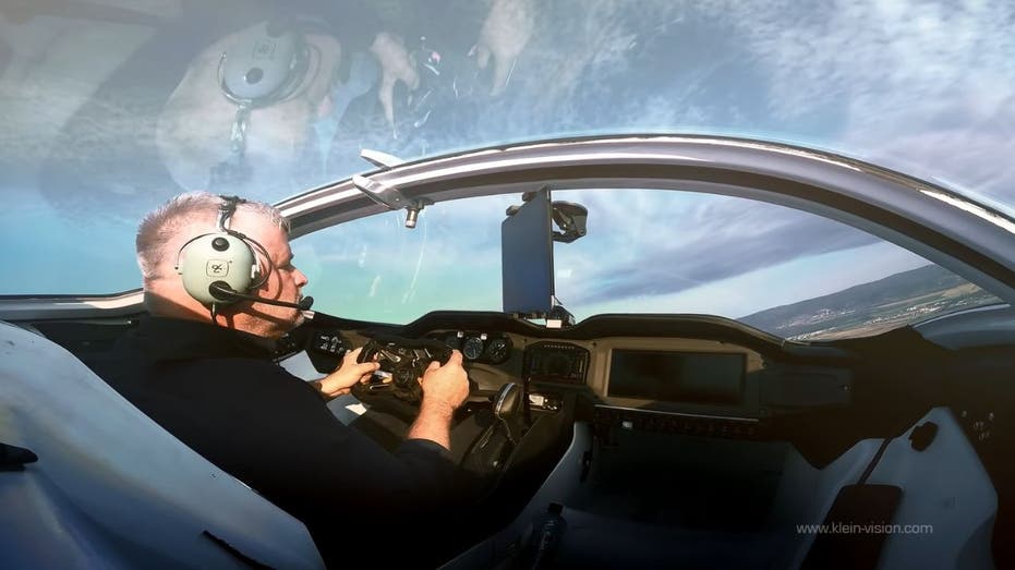 Flying car cockpit