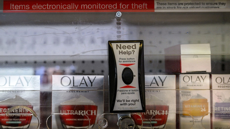 CVS locked up products