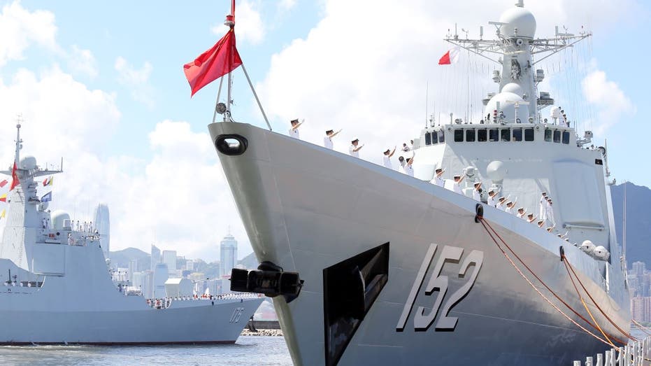 China Navy Type 052 Destroyer