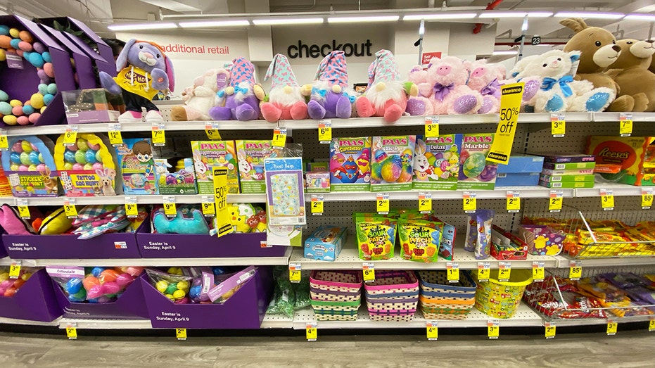 Easter items, candy