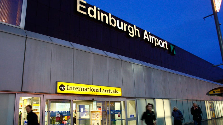 Edinburgh Airport entrance
