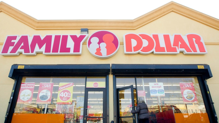 A customer enters a Family Dollar Stores Inc. store in the Queens borough of New York, on March 2, 2011.