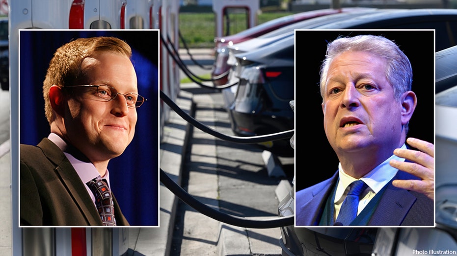 Al Gore and son support electric vehicles