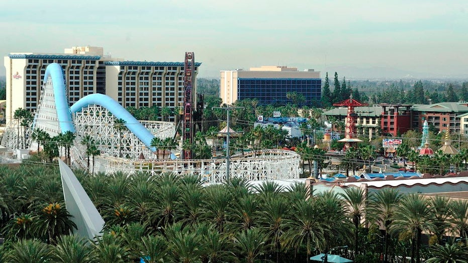 Disneyland Resort Area Construction in Anaheim