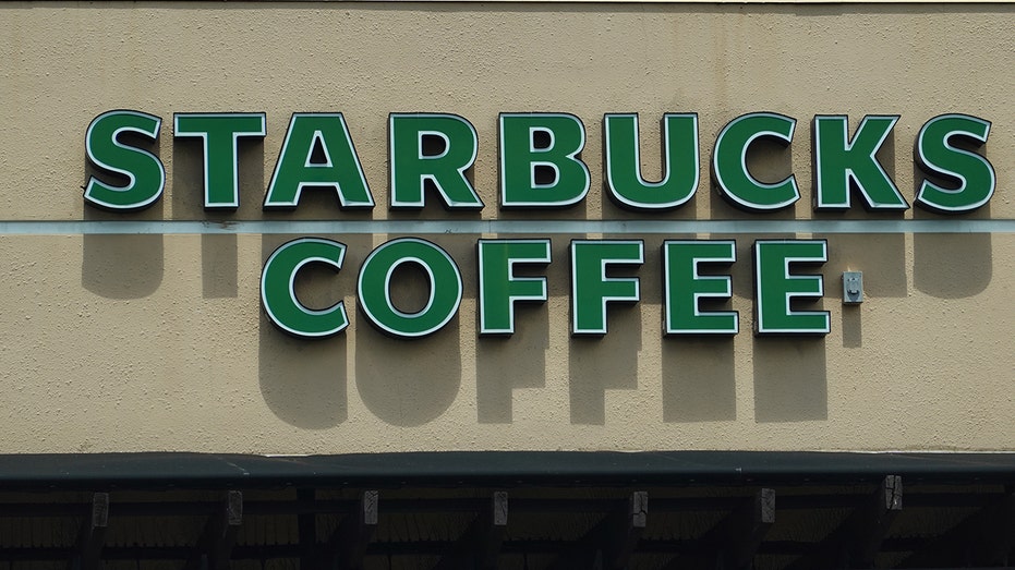 Words that read: Starbucks Coffee