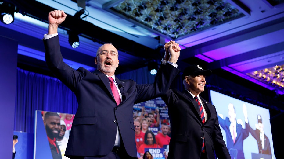 Biden and UAW president