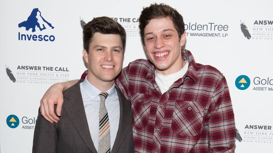 Colin Jost and Pete Davidson in 2015