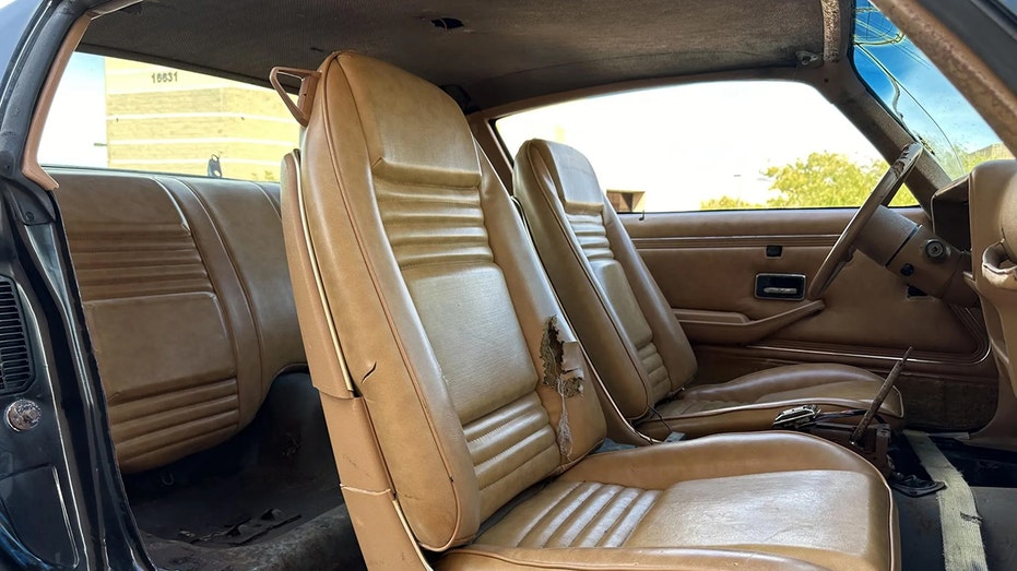 Interior of Pontiac car