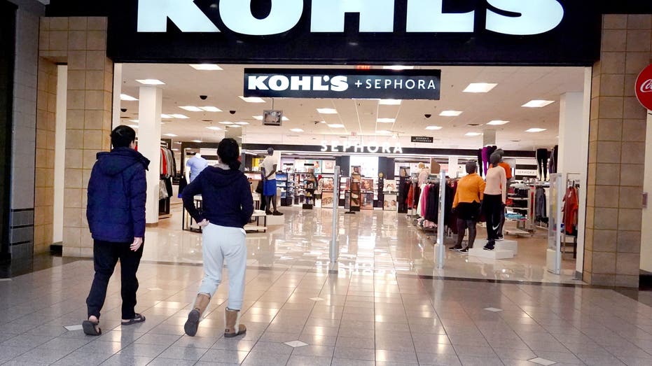 Kohl's store in a mall