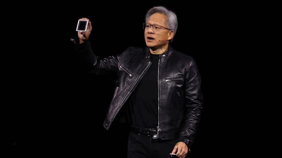 Nvidia CEO Jensen Huang Blackwell AI Chip