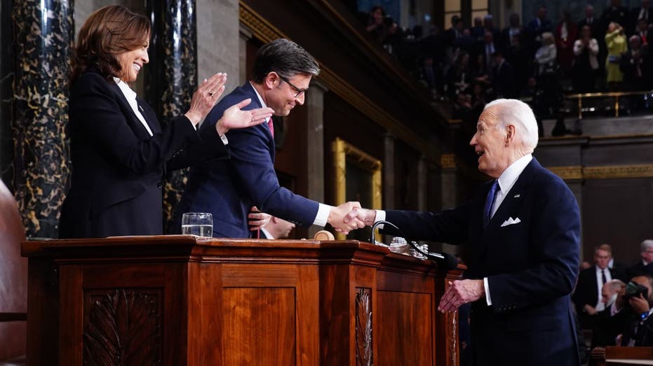 President Biden Speaker Johnson Vice President Harris