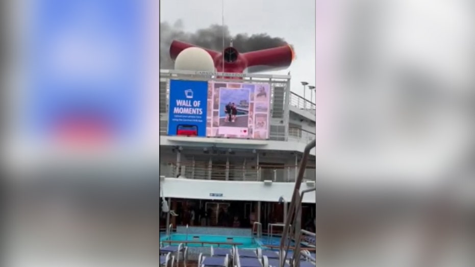 Carnival Freedom fire March 2024