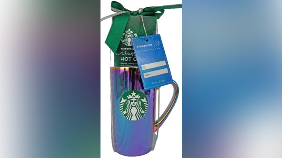 Starbucks-branded mug