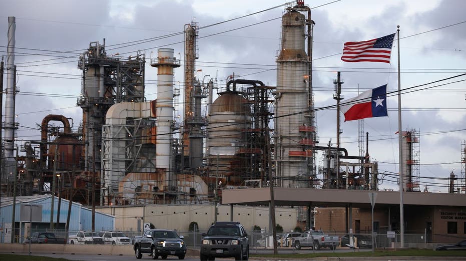 Chevron Oil Refinery Texas