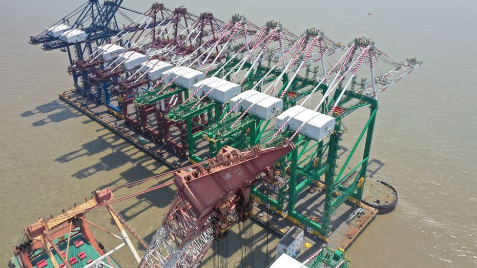 ZPMC Shipyard Cranes