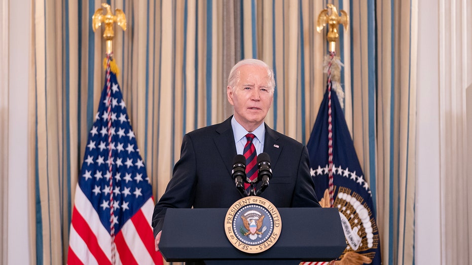 President Biden speaks form the White House